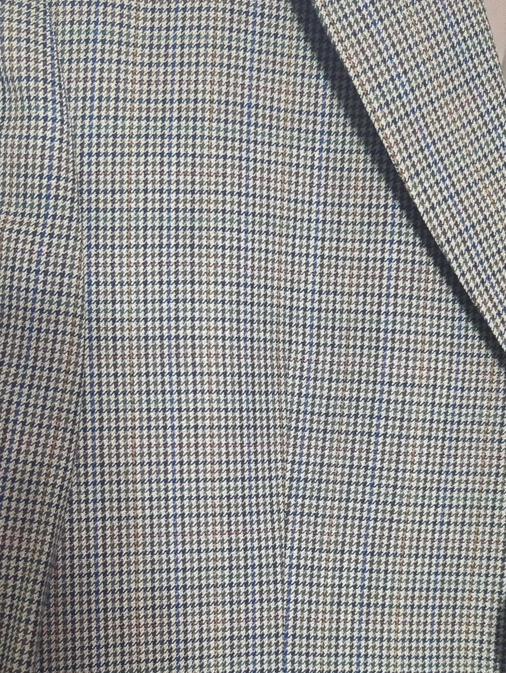 Mens Blazer Lot 100% Wool for Crafters Sewing Upcycling Tweed Houndstooth Autumn